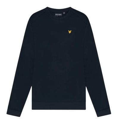 Lyle and Scott Crew Neck Fly Fleece Casual Sweater Heren S