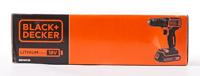 BLACK+DECKER BDCDC18 18V 1.5Ah Schroefboor - 1 snelh | 1x 18V 1.5Ah accu + 200mA Lader - BDCDC18-QW - thumbnail
