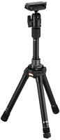 Velbon UT 43D II aluminium driepootstatief incl. QHD-43D kop (hoogte 155,8 cm, belastbaarheid 3 kg) UT-43DII + QHD43D zwart - thumbnail