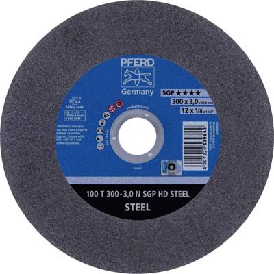 PFERD TOOLS 100 T 300-3,0 N SGP HD STEEL/40,0 66323195 Doorslijpschijf recht 300 mm 20 stuk(s) Getemperd staal, Staal