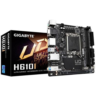 Gigabyte H610I moederbord Intel H610 Express LGA 1700 mini ITX