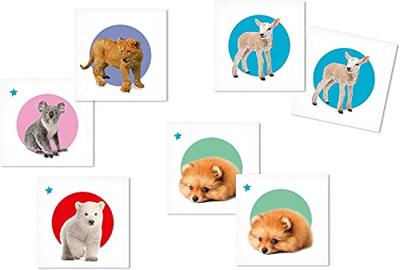 Clementoni Bordspel Memo Puppies - 80 kaarten