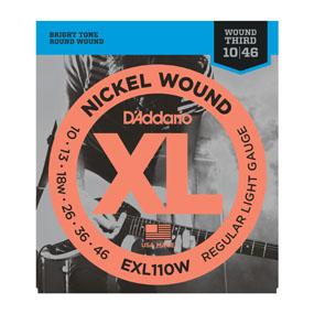D'Addario EXL110W snarenset voor elektrische gitaar D'Addario EXL110W snarenset voor elektrische gitaar