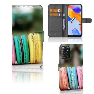 Xiaomi Redmi Note 11 Pro 5G/4G | Book Cover | Macarons | Portemonnee hoesje Xiaomi Redmi Note 11 Pro 5G/4G | Book Cover | Macarons | Portemonnee hoesje