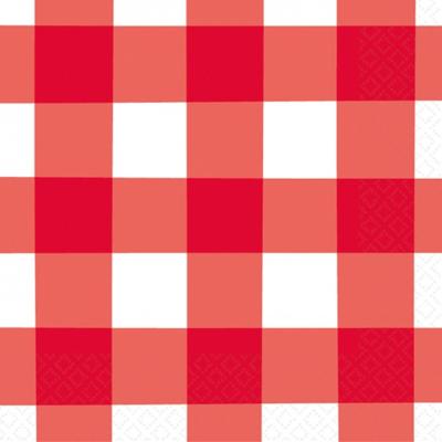 Amscan Servetten Picnick Party 25 X 25 Cm 16 Stuks