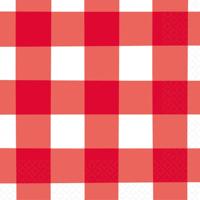 Amscan Servetten Picnick Party 25 X 25 Cm 16 Stuks - thumbnail