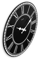 Hama wandklok rab vintage tikt niet 30 cm zwart/wit/mdf - thumbnail