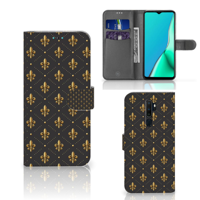 OPPO A9 (2020) | A5 (2020) Telefoon Hoesje Franse Lelie - thumbnail