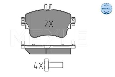 Remblokkenset, schijfrem 0252532619