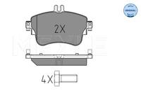 Remblokkenset, schijfrem 0252532619 - thumbnail