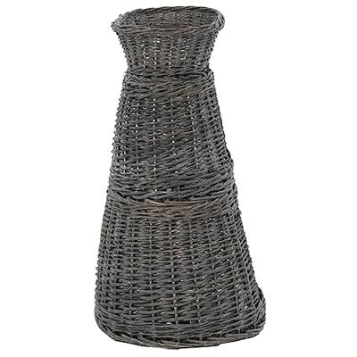 VidaXL 3-delige kattenmandenset met kussens 47x34x60 cm wilgen