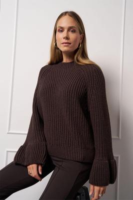 Studio Anneloes Colly Chunky Pullover 13306 Trui 8700 Espresso
