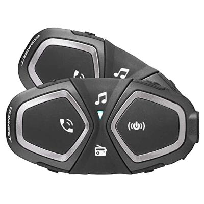 INTERPHONE helm communicatie systeem "connect" helmet com.system interp. connect double kit