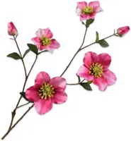 Silk-ka kunsttak helleborus 93cm roze - thumbnail