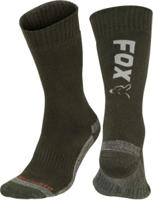Fox Thermolite Long Socks Green & Silver Thermosokken 40-43 - thumbnail
