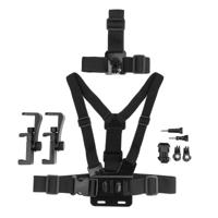 MOJOGEAR A02 Head & Chest Strap Kit voor GoPro en smartphone - thumbnail
