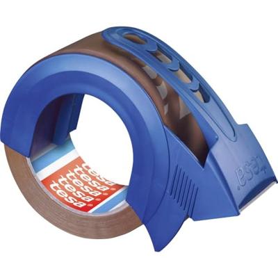 tesa Tapedispenser tesapack Blauw, Bruin Rolbreedte (max.): 50 mm Rollengte (max.) 66 m tesa Tapedispenser tesapack Blauw, Bruin Rolbreedte (max.): 50 mm Rollengte (max.) 66 m