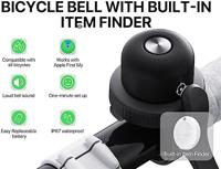 MiLi MiBell fietsbel Bluetooth tracker Find My - thumbnail