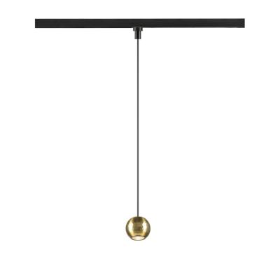 SLV Hanglamp voor railDysko 1-fase zwart met goud - 1010324