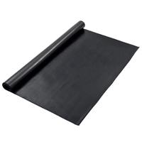 Vloermat anti-slip 1 mm glad 1,2x2 m rubber - thumbnail