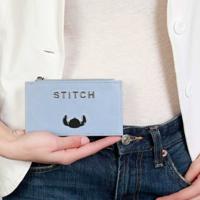 Lilo & Stitch Slim Card Holder / Mini Purse Steel Blue - thumbnail