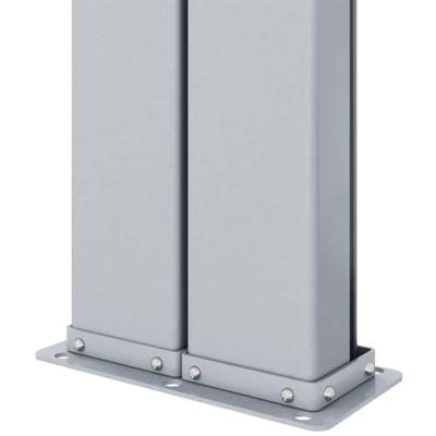 VidaXL Windscherm uittrekbaar 117x1200 cm crèmekleurig