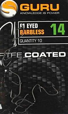 Guru F1 Eyed Hook Size 14