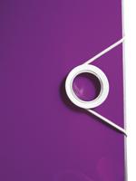 Ordner Leitz WOW active 180° 80mm PP A4 paars | 10 stuks - thumbnail