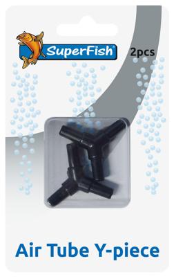 Luchtslang t-splitsing 2 stuks SuperFish - Superfish