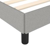 Bedframe stof lichtgrijs 160x200 cm - thumbnail