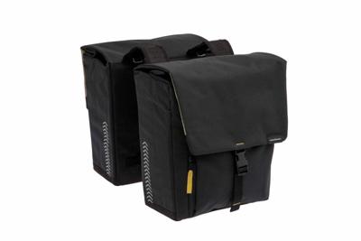 New Looxs Tulum Dubbele Fietstas 32 Liter Pet Zwart