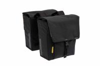 New Looxs Tulum Dubbele Fietstas 32 Liter Pet Zwart - thumbnail