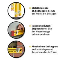 Stabila Waterpas, R-300, R-profiel 122 cm - 18374 - thumbnail