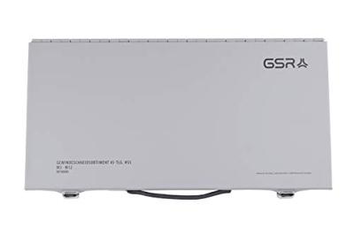 GSR 00708080 Schroefdraadsnijderset 45-delig HSS-G Metrisch M3 - M12 GSR 00708080 Schroefdraadsnijderset 45-delig HSS-G Metrisch M3 - M12