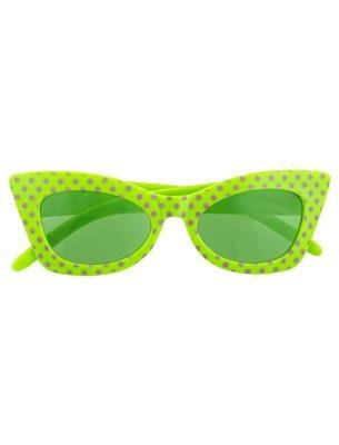 Rock &apos;n Roll Bril Fluor Groen