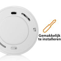 Smartwares RM250 Rookmelder Incl. batterij (5 jaar) werkt op batterijen (Ø x h) 100 mm x 35 mm - thumbnail
