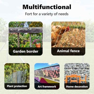 VidaXL Wilde hek warm verzinkt 1000 x 80 x 0,18 cm ijzer