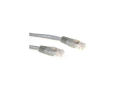 ACT Grijze 30 meter U/UTP CAT6 patchkabel met RJ45 connectoren