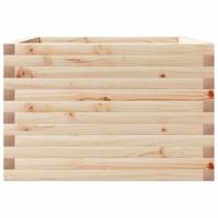 Plantenbak 70x70x45,5 cm massief grenenhout - thumbnail