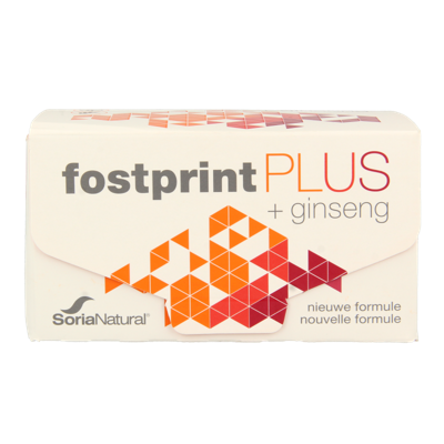 Soria Natural Fostprint Plus Natuurlijke Energieboost 15ml 20 Flesjes