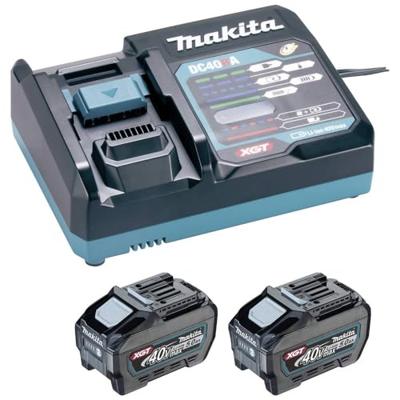Makita Startset XGT DC40RA / 2x BL4050F - 1911V6-0