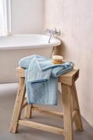 Pip Studio Pip Studio Soft Zellige handdoek Blauw Grijs 55x100 cm - thumbnail