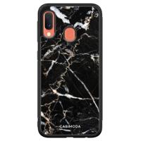 Samsung Galaxy A20e hoesje - Marmer zwart - thumbnail