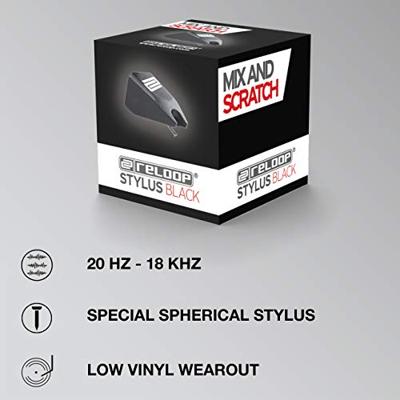 Reloop Stylus naald zwart