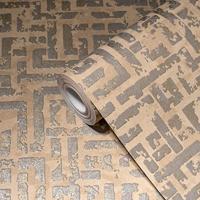 Livingwalls My Home My Spa bruin behang | 386952 - thumbnail