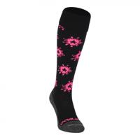 Brabo Socks Splash Black/Pink - thumbnail