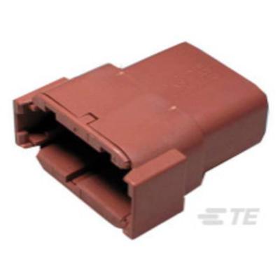 TE Connectivity DTM04-12PD Male behuizing (kabel) DTM Totaal aantal polen: 12 Inhoud: 1 stuk(s)