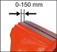 Connex Bankschroef 125 Staal Vast - COX872125 - thumbnail