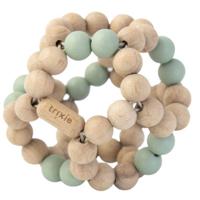Trixie houten kralenbal mint - thumbnail
