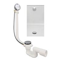 Badafvoer-overloopcombinatie Xenz Chroom - thumbnail